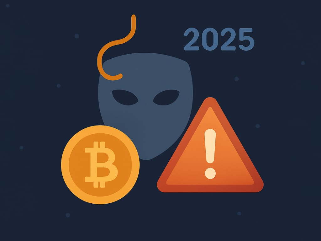 Криптовалютные мошенничества 2025: как не потерять деньги