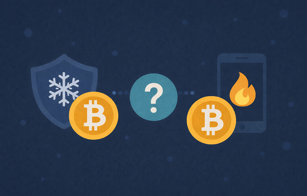 Холодные и горячие криптовалютные кошельки: в чем разница и какой выбрать?