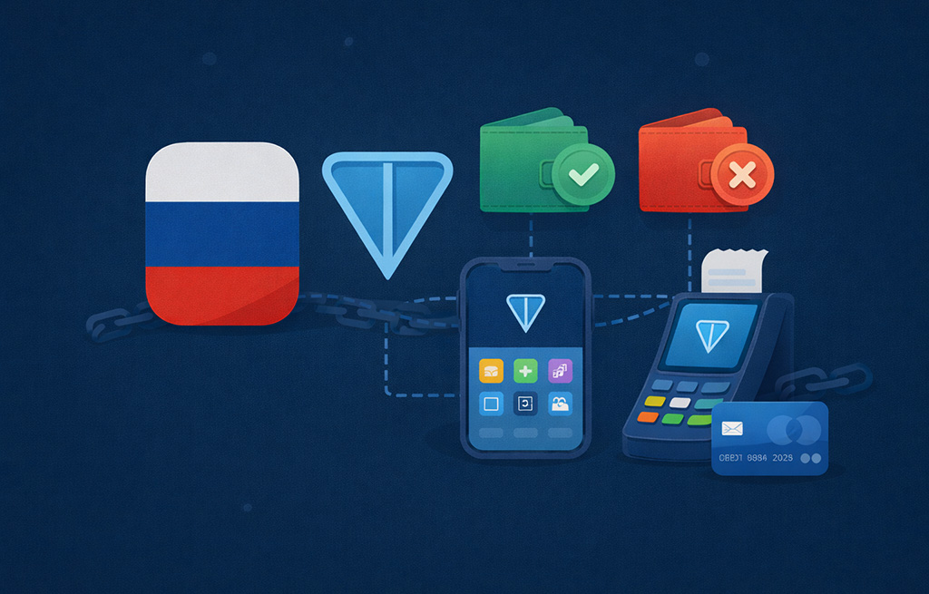 TON в России в 2026 году: экосистема, кошельки и платежи в Telegram — что работает, а что нет