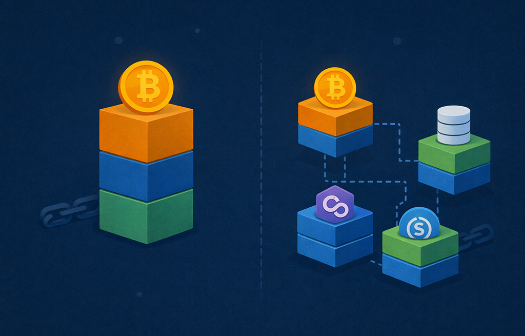 Эволюция блокчейнов: монолитные vs модульные